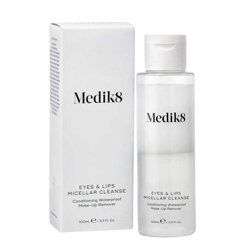 MEDIK8 Eyes & Lips Micellar Cleanse Odličovač vodeodolného make-upu 100 ml